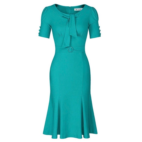 Dresses & Skirts - Vintage Inspired Mermaid Dress